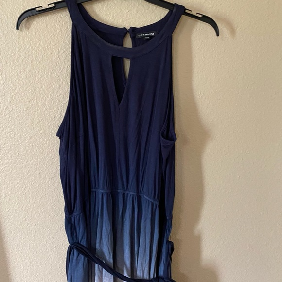 Lane Bryant Red, White & Blue Maxi Dress Size 22/24 - Picture 3 of 5